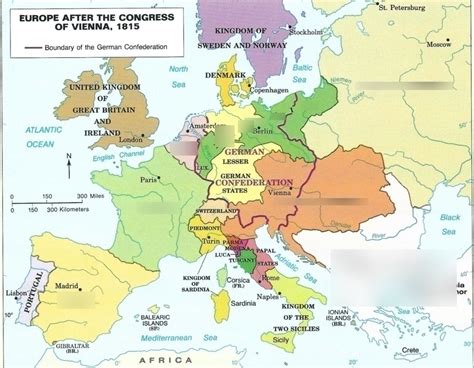 El Congreso de Viena: Restauración Monárquica y Redibujo del Mapa Europeo tras las Guerras Napoleónicas